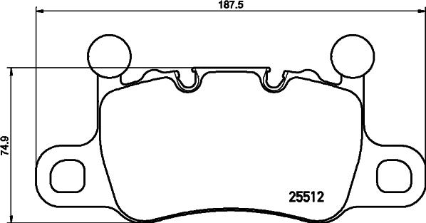 Valeo 9011171 - Bremžu uzliku kompl., Disku bremzes www.autospares.lv