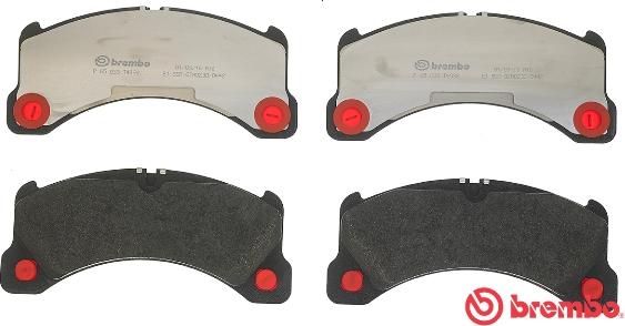 Brembo P 65 033 - Bremžu uzliku kompl., Disku bremzes www.autospares.lv