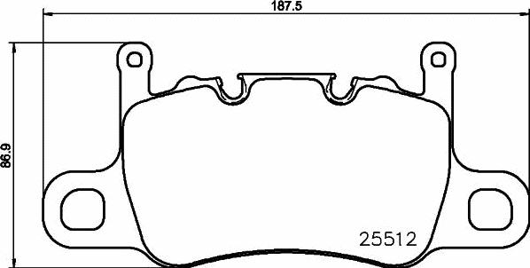 Brembo P 65 037 - Bremžu uzliku kompl., Disku bremzes www.autospares.lv