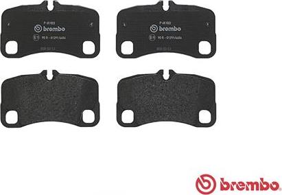 Brembo P 65 022 - Bremžu uzliku kompl., Disku bremzes www.autospares.lv