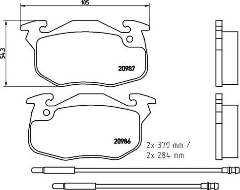 FERRON TOP04020182 - Тормозные колодки, дисковые, комплект www.autospares.lv