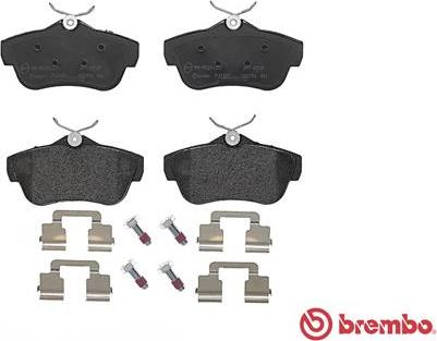 Brembo P 61 095 - Bremžu uzliku kompl., Disku bremzes www.autospares.lv