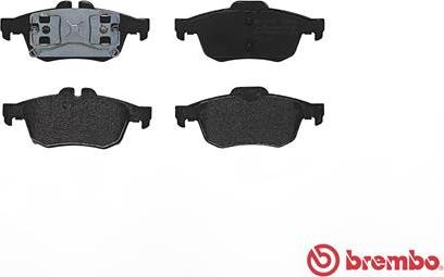 Brembo P 68 057 - Bremžu uzliku kompl., Disku bremzes www.autospares.lv