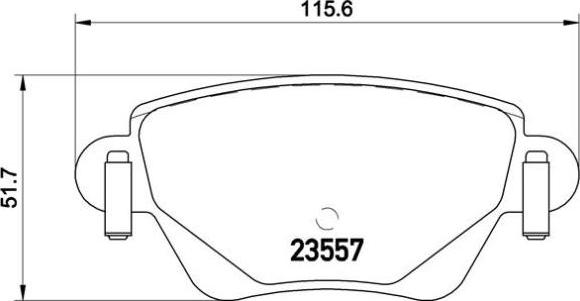 Brembo P 68 028 - Bremžu uzliku kompl., Disku bremzes www.autospares.lv