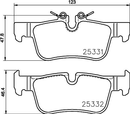 Brembo P 06 094E - Bremžu uzliku kompl., Disku bremzes www.autospares.lv