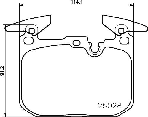 Brembo P 06 096X - Bremžu uzliku kompl., Disku bremzes www.autospares.lv