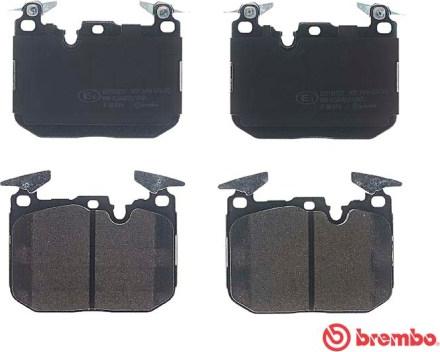 Brembo P 06 096 - Bremžu uzliku kompl., Disku bremzes www.autospares.lv