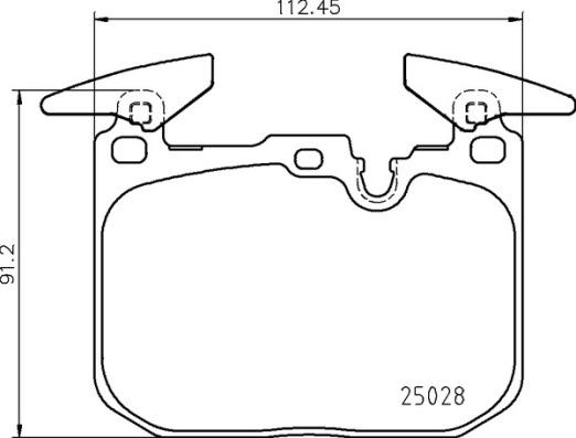 Brembo P 06 098 - Тормозные колодки, дисковые, комплект www.autospares.lv