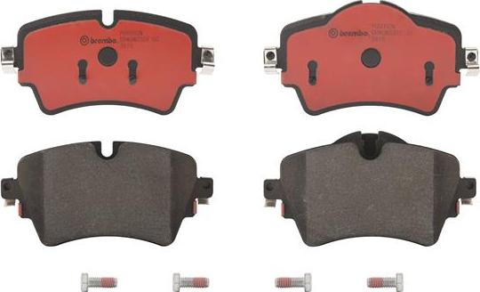 Brembo P06092N - Bremžu uzliku kompl., Disku bremzes www.autospares.lv