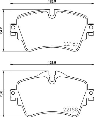 Brembo P 06 092 - Bremžu uzliku kompl., Disku bremzes www.autospares.lv