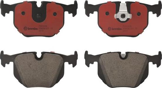 Brembo P06044N - Brake Pad Set, disc brake www.autospares.lv