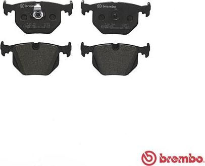 Brembo P 06 044 - Bremžu uzliku kompl., Disku bremzes www.autospares.lv