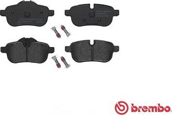 Brembo P 06 062 - Bremžu uzliku kompl., Disku bremzes www.autospares.lv