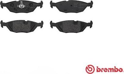 Brembo P 06 009 - Тормозные колодки, дисковые, комплект www.autospares.lv