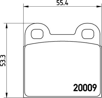 Brembo P 06 001 - Bremžu uzliku kompl., Disku bremzes www.autospares.lv