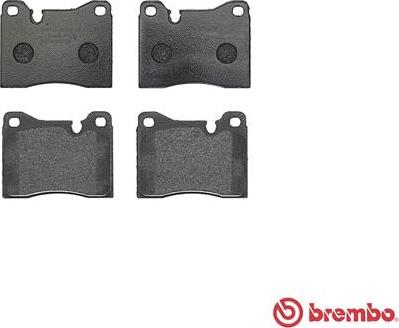 Brembo P 06 003 - Bremžu uzliku kompl., Disku bremzes www.autospares.lv