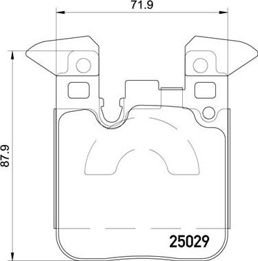 Brembo P 06 087X - Bremžu uzliku kompl., Disku bremzes www.autospares.lv