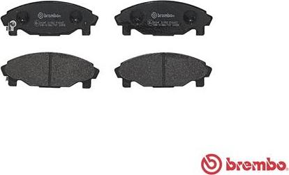 Brembo P 16 007 - Bremžu uzliku kompl., Disku bremzes www.autospares.lv