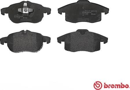 Brembo P 10 011 - Brake Pad Set, disc brake www.autospares.lv