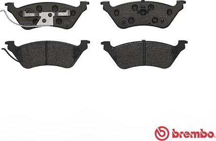 Brembo P 11 014 - Bremžu uzliku kompl., Disku bremzes www.autospares.lv