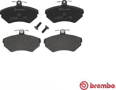 Brembo P 85 042 - Bremžu uzliku kompl., Disku bremzes autospares.lv