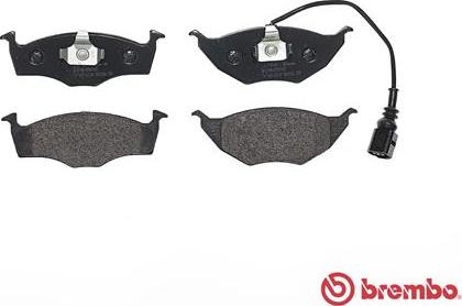 Brembo P 85 063 - Bremžu uzliku kompl., Disku bremzes www.autospares.lv