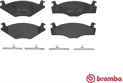 Brembo P 85 005 - Тормозные колодки, дисковые, комплект www.autospares.lv