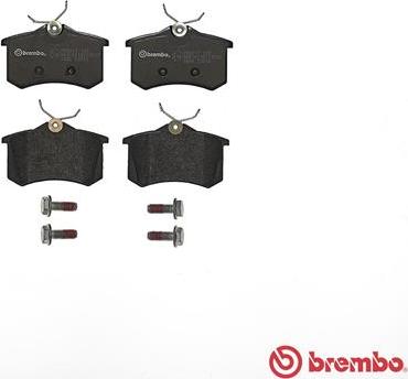 Brembo P 85 017 - Bremžu uzliku kompl., Disku bremzes autospares.lv