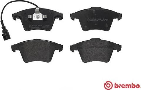 Brembo P 85 082 - Bremžu uzliku kompl., Disku bremzes www.autospares.lv