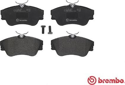 Brembo P 85 029 - Bremžu uzliku kompl., Disku bremzes www.autospares.lv