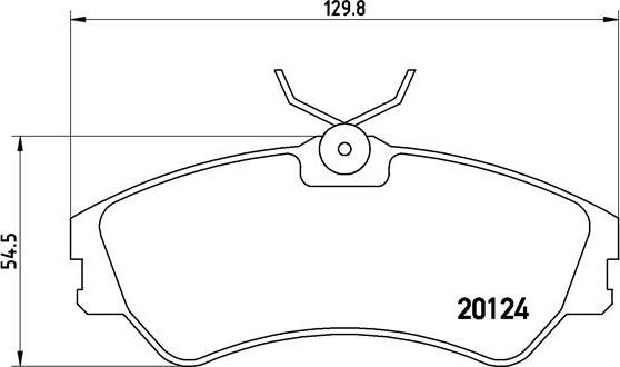 Brembo P 85 028 - Тормозные колодки, дисковые, комплект www.autospares.lv