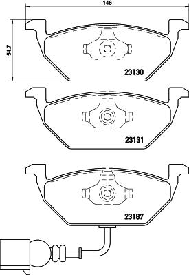 Brembo P 85 072 - Bremžu uzliku kompl., Disku bremzes www.autospares.lv