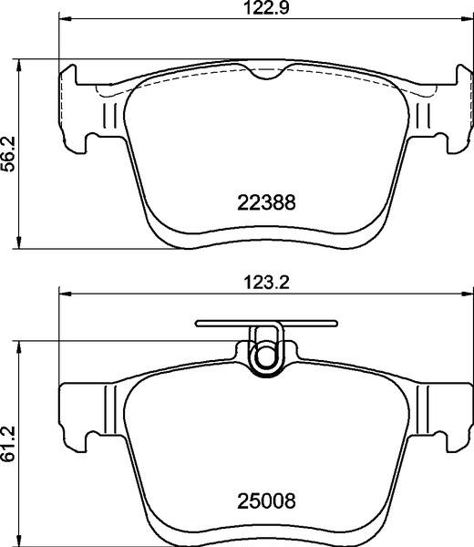 Brembo P 85 191 - Bremžu uzliku kompl., Disku bremzes www.autospares.lv