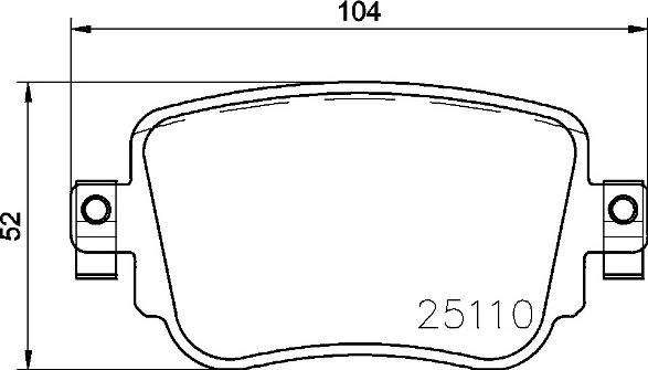 Brembo P 85 140 - Bremžu uzliku kompl., Disku bremzes autospares.lv