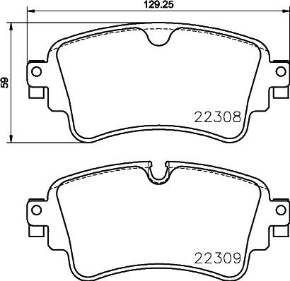 Brembo P 85 154 - Bremžu uzliku kompl., Disku bremzes autospares.lv