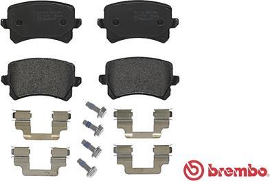 Brembo P 85 108 - Bremžu uzliku kompl., Disku bremzes www.autospares.lv