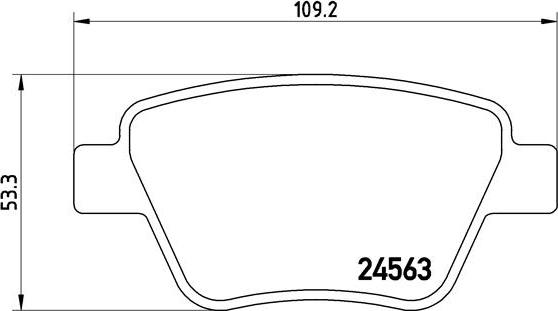 Brembo P 85 114X - Тормозные колодки, дисковые, комплект www.autospares.lv