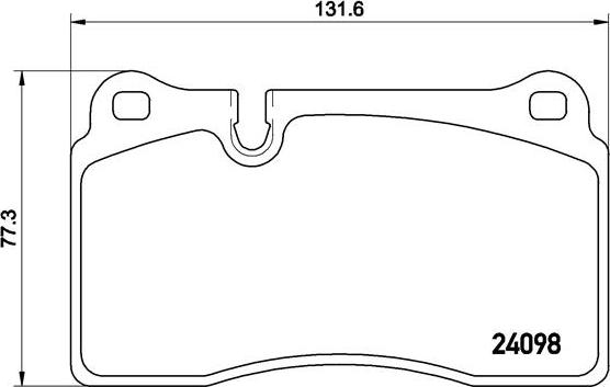 Brembo P 85 110 - Bremžu uzliku kompl., Disku bremzes www.autospares.lv