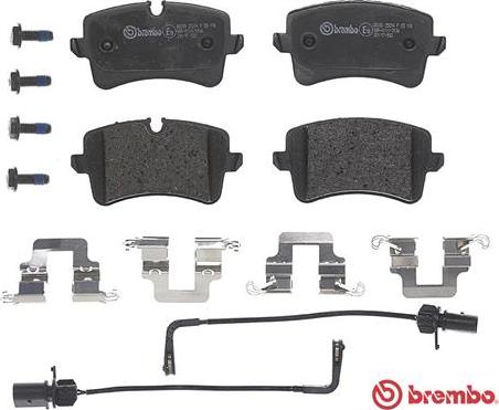 Brembo P 85 118 - Bremžu uzliku kompl., Disku bremzes www.autospares.lv