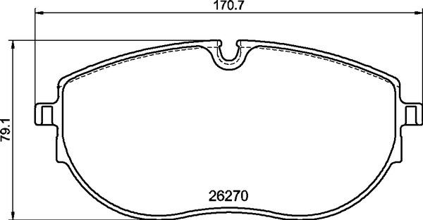 Brembo P 85 188 - Bremžu uzliku kompl., Disku bremzes www.autospares.lv