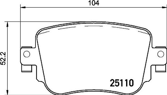 Brembo P 85 135 - Bremžu uzliku kompl., Disku bremzes www.autospares.lv