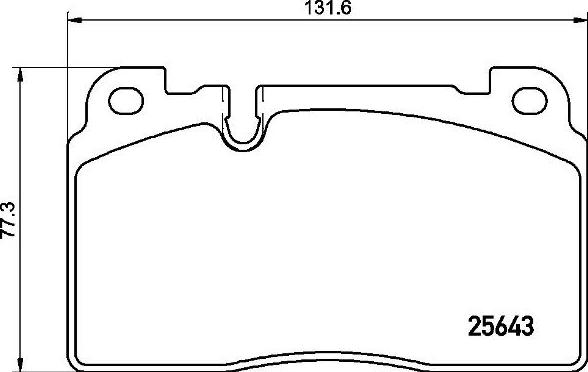 Brembo P 85 133 - Bremžu uzliku kompl., Disku bremzes www.autospares.lv