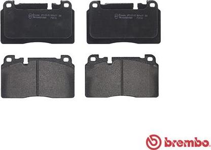 Brembo P 85 133 - Bremžu uzliku kompl., Disku bremzes www.autospares.lv