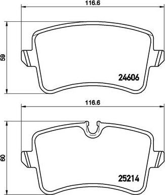 Brembo P 85 120 - Bremžu uzliku kompl., Disku bremzes autospares.lv