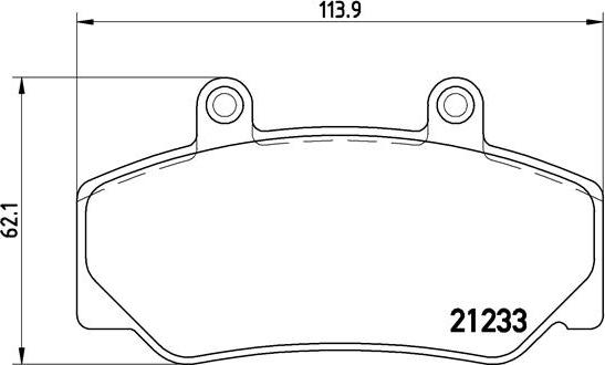 Brembo P 86 006 - Тормозные колодки, дисковые, комплект www.autospares.lv