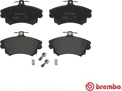 Brembo P 86 017 - Bremžu uzliku kompl., Disku bremzes autospares.lv