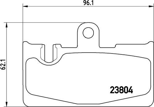 Brembo P 83 059 - Bremžu uzliku kompl., Disku bremzes autospares.lv