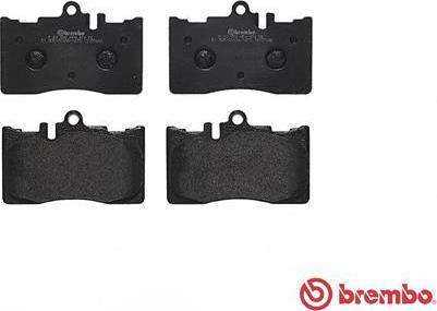 Brembo P 83 058 - Bremžu uzliku kompl., Disku bremzes www.autospares.lv