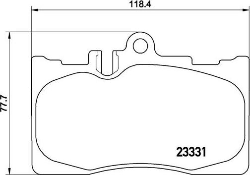 Brembo P 83 058 - Bremžu uzliku kompl., Disku bremzes www.autospares.lv