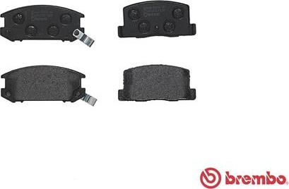 Brembo P 83 019 - Тормозные колодки, дисковые, комплект www.autospares.lv